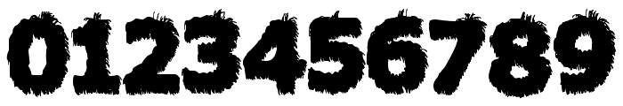 Hairy Monster Solid Font OTHER CHARS