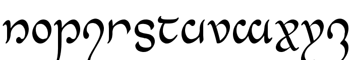 Half-Elven Condensed Font LOWERCASE