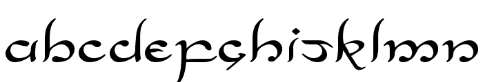 Half-Elven Expanded Font UPPERCASE
