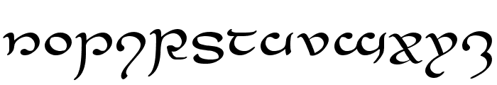 Half-Elven Expanded Font UPPERCASE