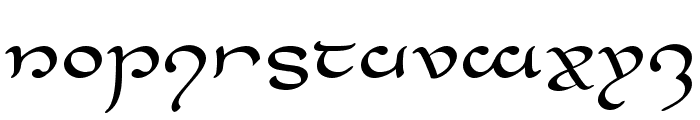 Half-Elven Expanded Font LOWERCASE