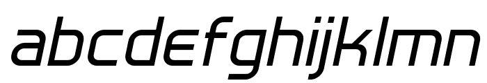 Hall Fetica Italic Font LOWERCASE