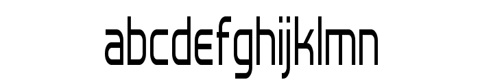 Hall Fetica Narrow Font LOWERCASE