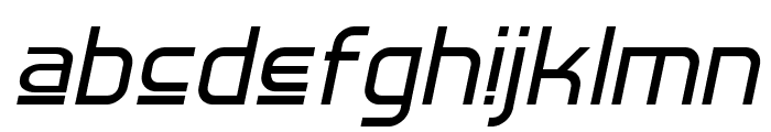 Hall Fetica Upper Italic Font LOWERCASE