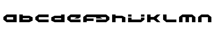 Halo Expanded Font LOWERCASE