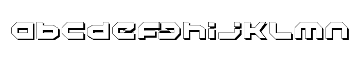 Halo Shadow Font LOWERCASE