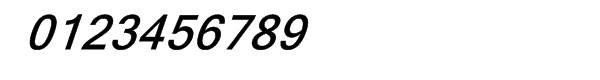 Halvorsen Extrabold Italic Font OTHER CHARS