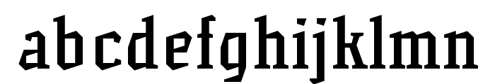 Hammerhead Medium Font LOWERCASE