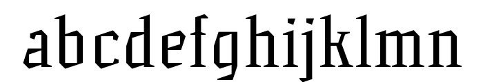 HammerheadRegular Font LOWERCASE
