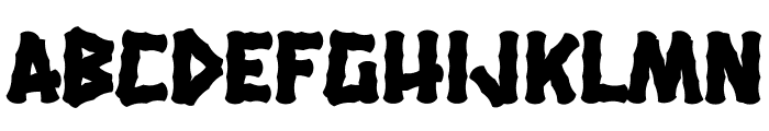 HanaleiFill-Regular Font LOWERCASE