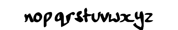 Handwriting Plain:0.0 Font LOWERCASE