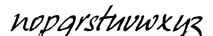 HansHand Font LOWERCASE
