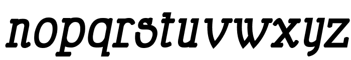 Happy Phantom Bold Italic Font LOWERCASE