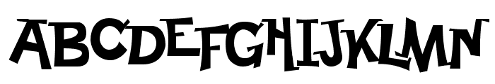Happy Serif Font UPPERCASE
