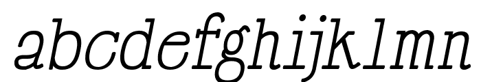 HappyPhantom Italic Font LOWERCASE