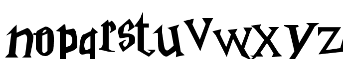 Harry Potter Font LOWERCASE