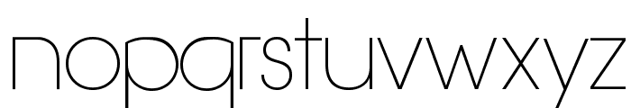 Hasteristico Light Font LOWERCASE
