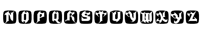 HauntedBricks Font LOWERCASE