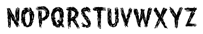 HauntedHouse Font UPPERCASE