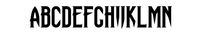 Haunting Attraction Font LOWERCASE
