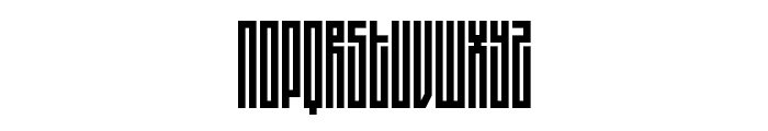 Hauptbahnhof Font LOWERCASE