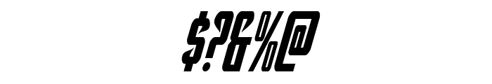 Hawkmoon Condensed Italic Font OTHER CHARS