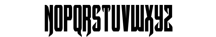 Hawkmoon Condensed Font LOWERCASE