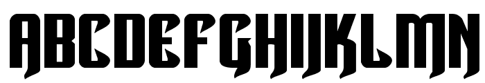 Hawkmoon Extra-expanded Font LOWERCASE
