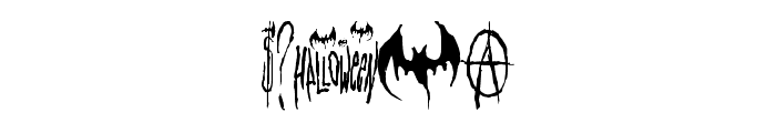 HELLO WEEN FONT Font OTHER CHARS