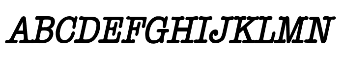 Headline Condensed BoldItalic