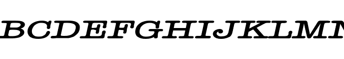 Headline Extended BoldItalic