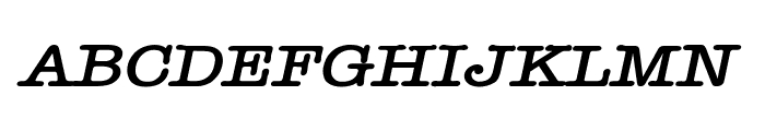 Headline Wide BoldItalic