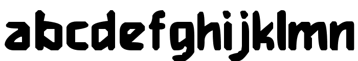 Heavy Weight Gamer Font LOWERCASE