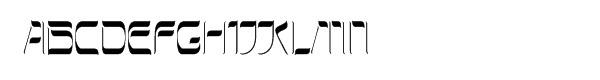 Hebrew Latino Light Font UPPERCASE