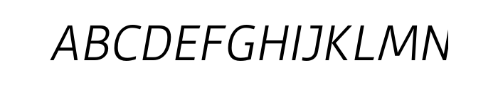 Hedley New Light Italic Pro Font UPPERCASE