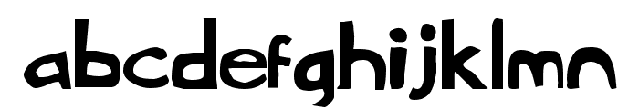Heffaklump Font LOWERCASE
