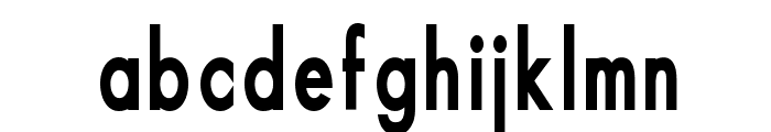 HellasFun Condensed Bold Font LOWERCASE