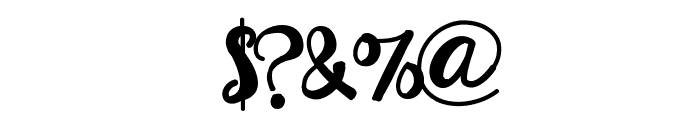 HelloEsliScript Font OTHER CHARS