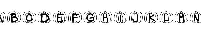 HelloPumpkin Font UPPERCASE