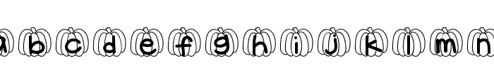 HelloPumpkin Font LOWERCASE