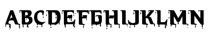 Hellraiser Bloody Font UPPERCASE