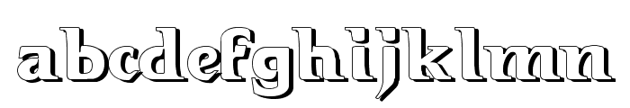 Hellraiser3 Shadow Font LOWERCASE