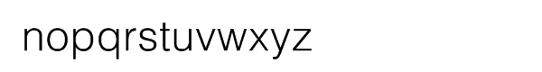 Helvetica® Com Light Font LOWERCASE