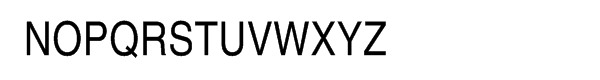Helvetica® Com Narrow Roman Font UPPERCASE
