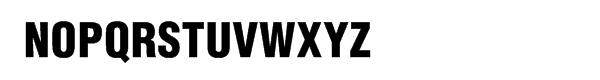 Helvetica® Pro Black Condensed Font - What Font Is