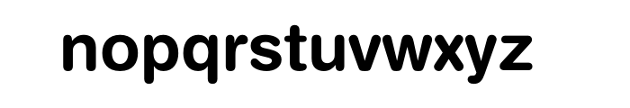 Helvetica Rounded Pro Bold Font LOWERCASE