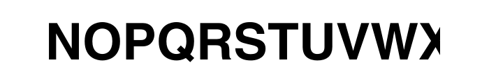 Helvetica Std Bold Font UPPERCASE