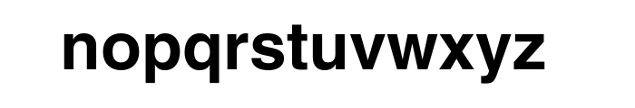 Helvetica Std Bold Font LOWERCASE