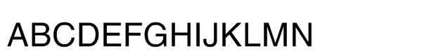 Helvetica® World Com Regular Font UPPERCASE