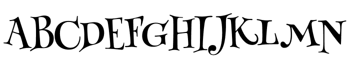HennyPenny-Regular Font UPPERCASE